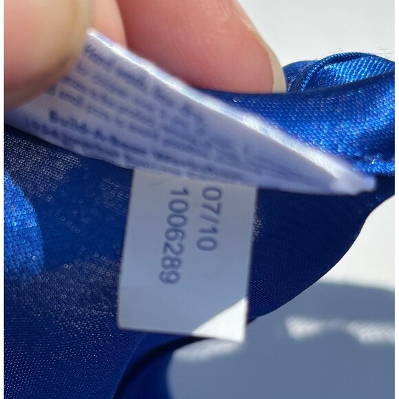 Build a Bear Royal Blue & Black Fancy Dress - Picture 7 of 7